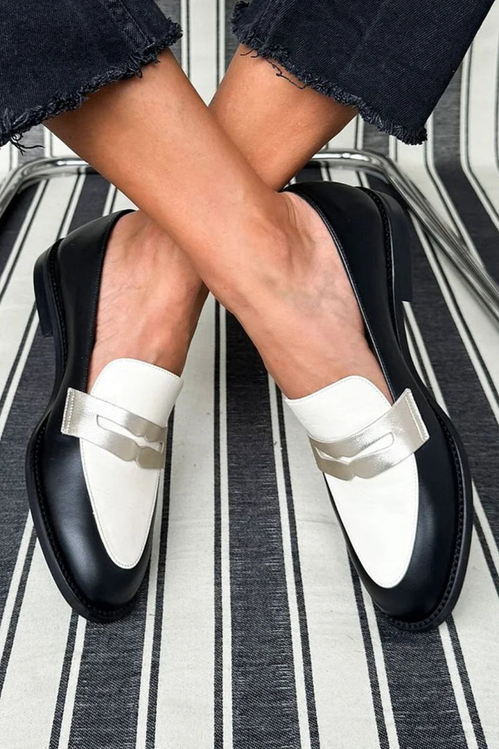 Myla™ | Monochrome Loafers