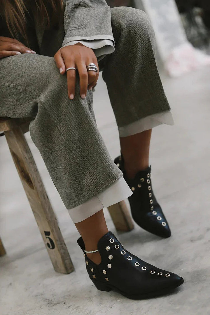 Aela™ | Studded Pointed Boots