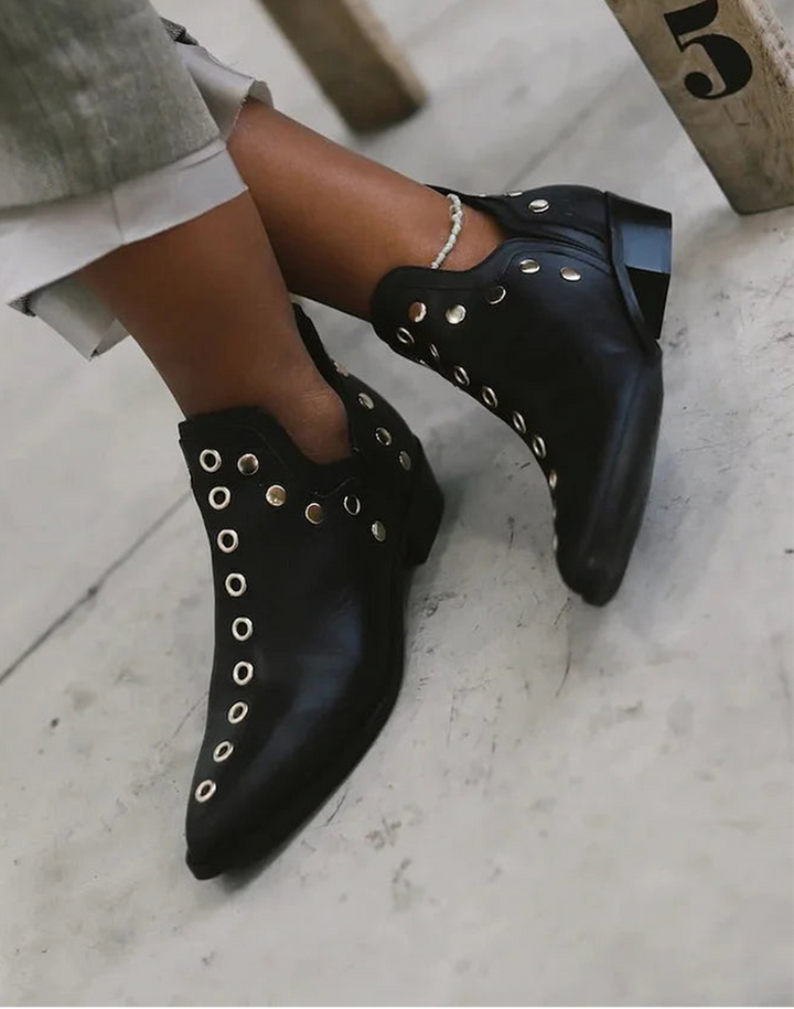 Aela™ | Studded Pointed Boots