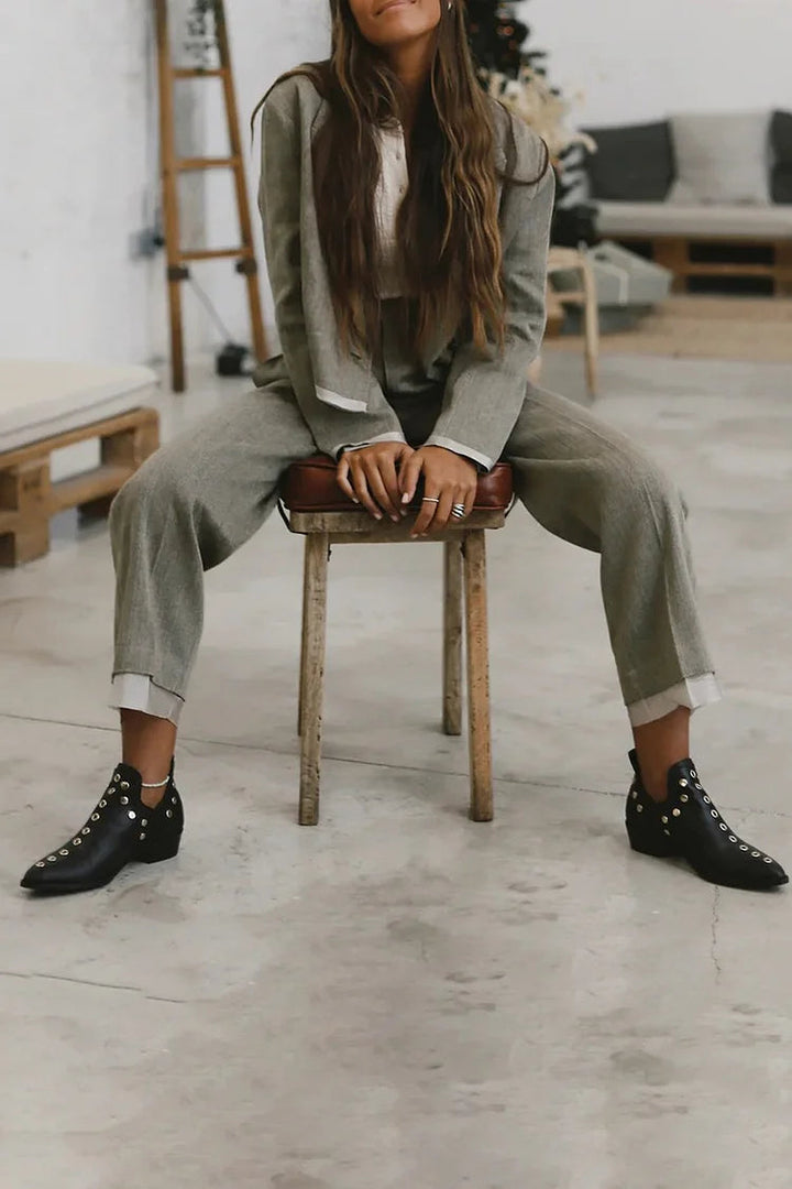 Aela™ | Studded Pointed Boots